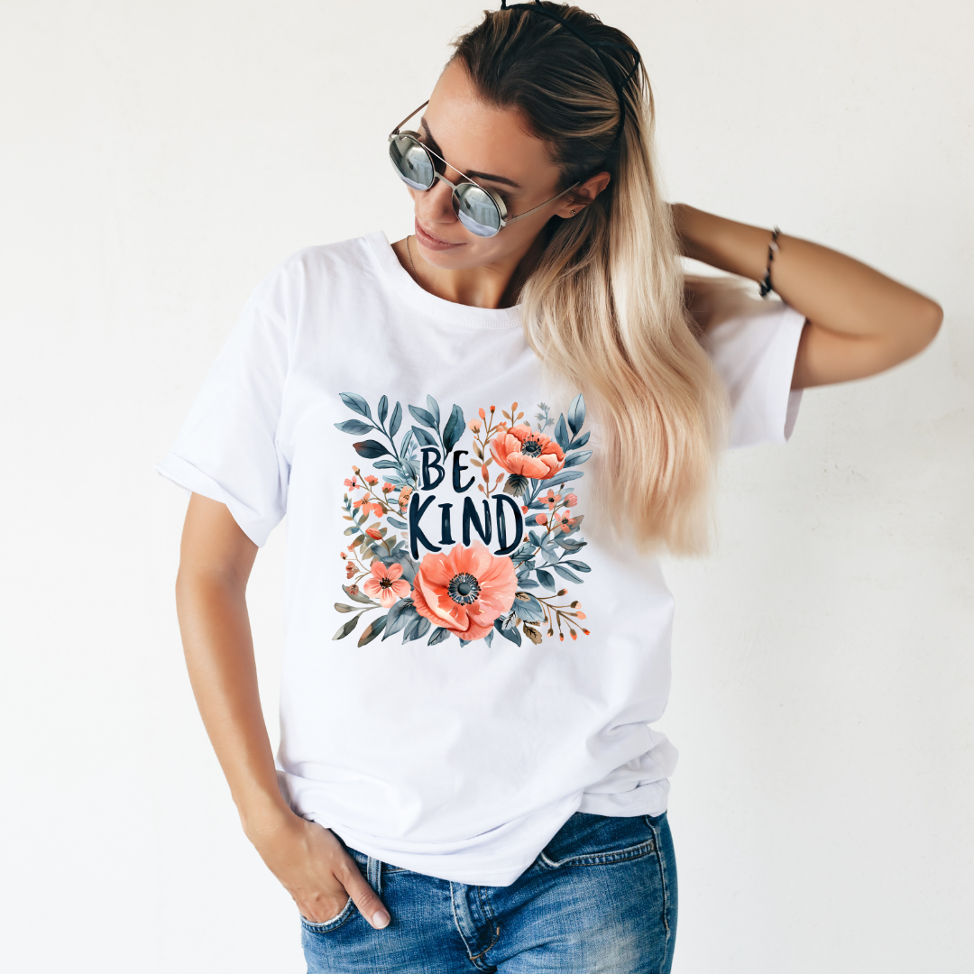 Be Kind Half Sleeve T-Shirt