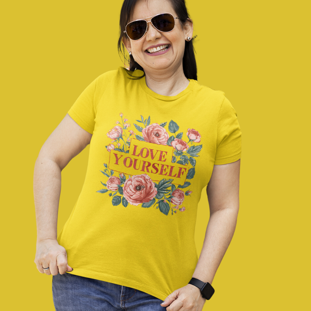 Love Yourself Half Sleeve T-Shirt