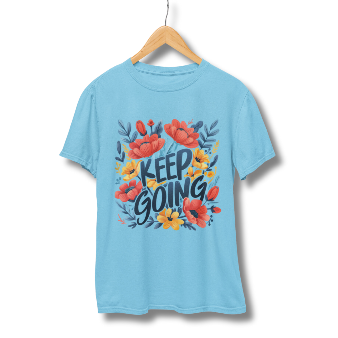 Keep Going Half Sleeve T-Shirt