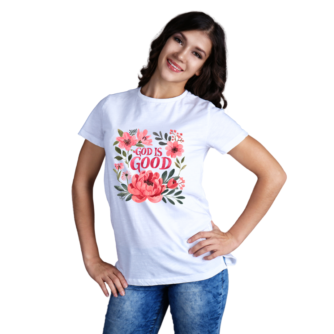 God Is Good Half Sleeve T-Shirt