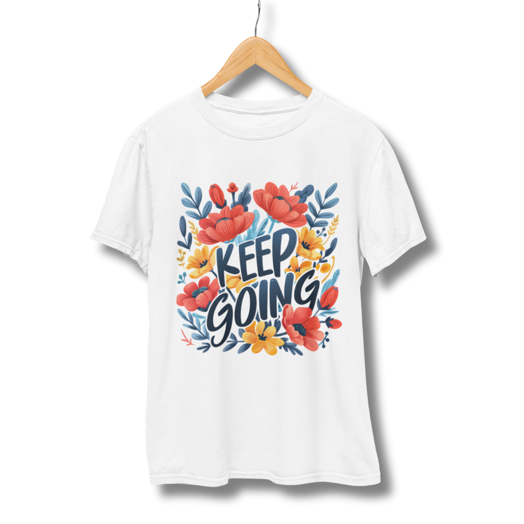 Keep Going Half Sleeve T-Shirt