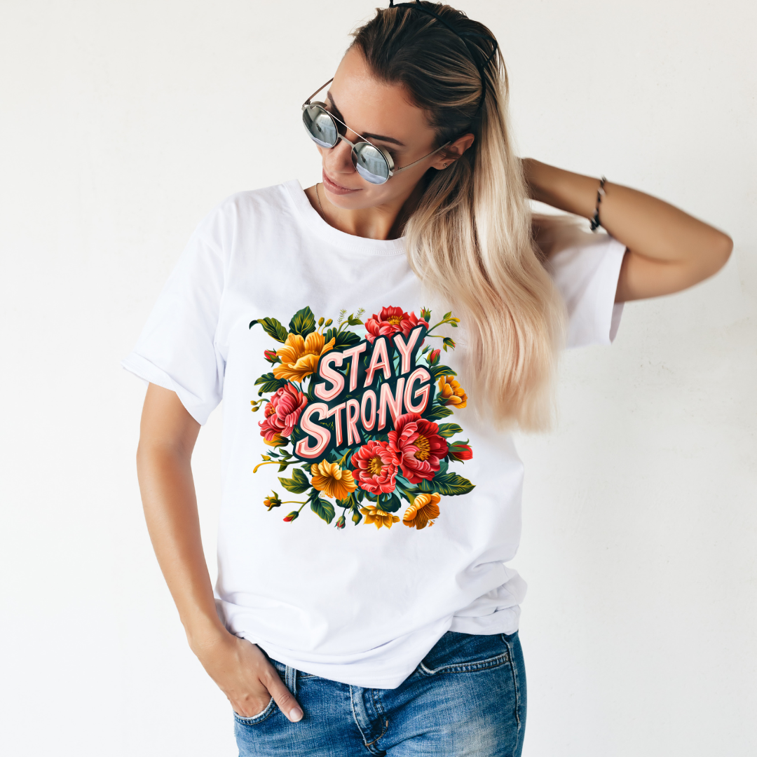 Stay Strong Half Sleeve T-Shirt