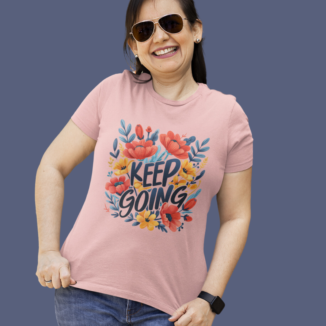 Keep Going Half Sleeve T-Shirt
