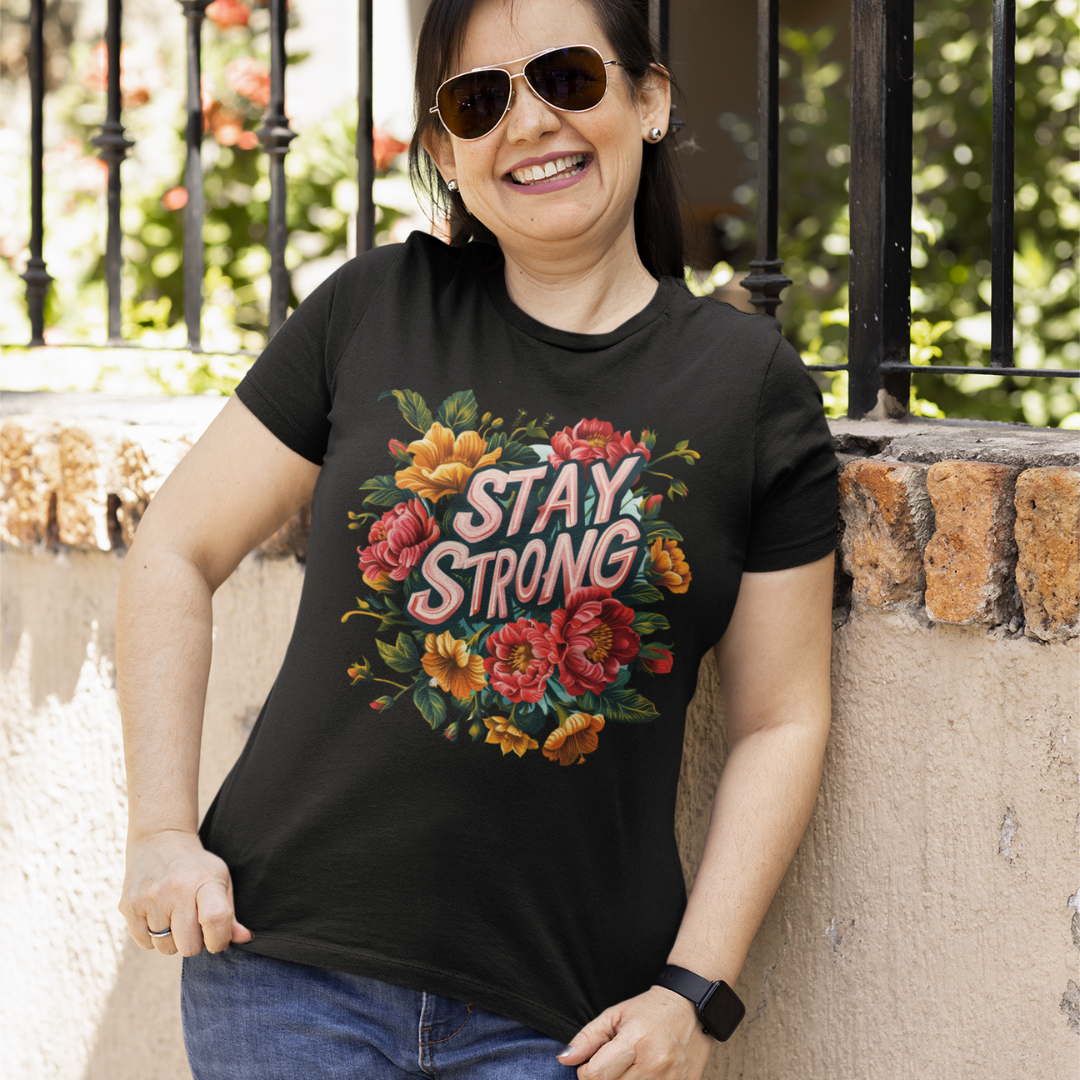 Stay Strong Half Sleeve T-Shirt
