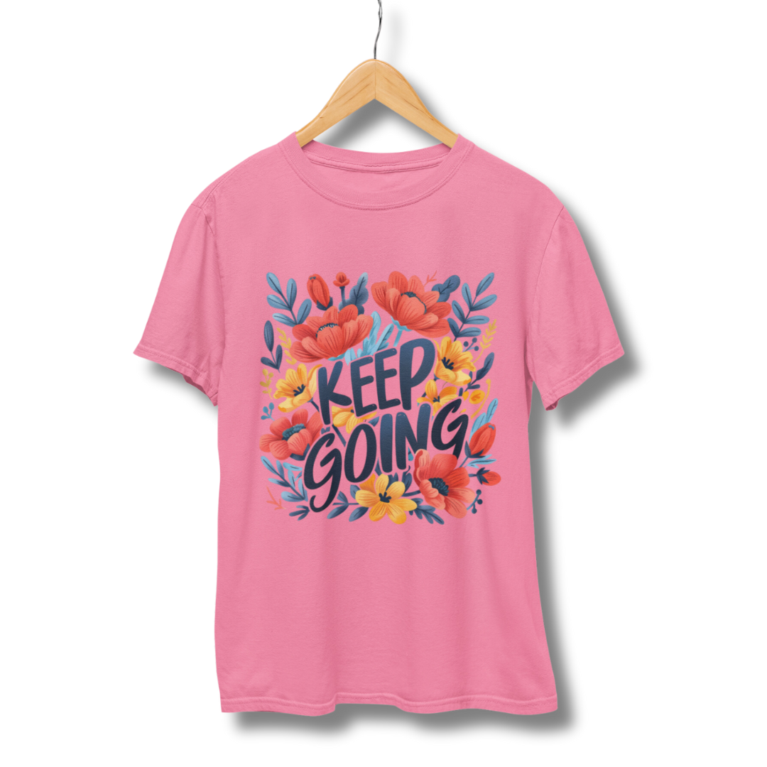 Keep Going Half Sleeve T-Shirt