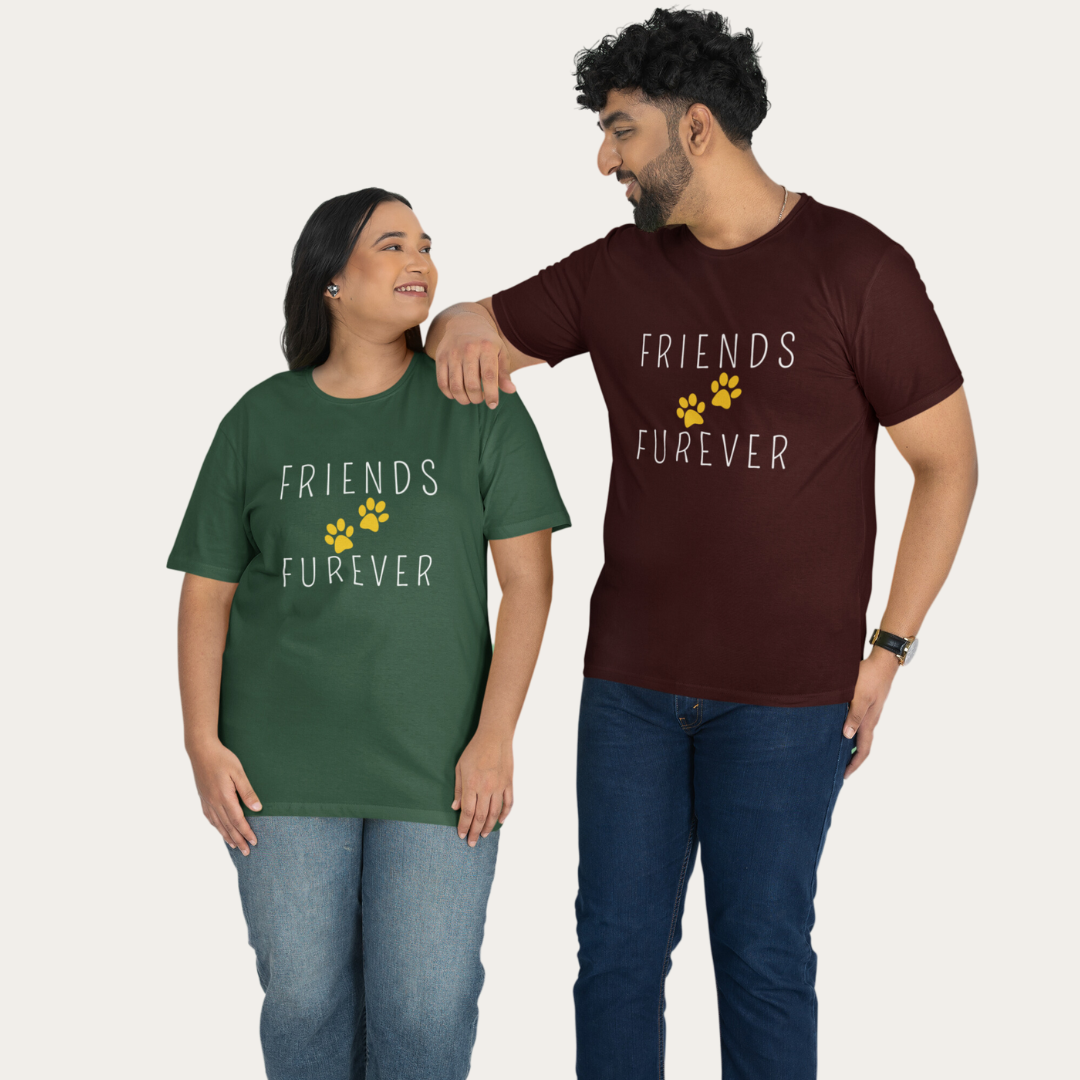 Friends Furever Half Sleeve T-Shirt