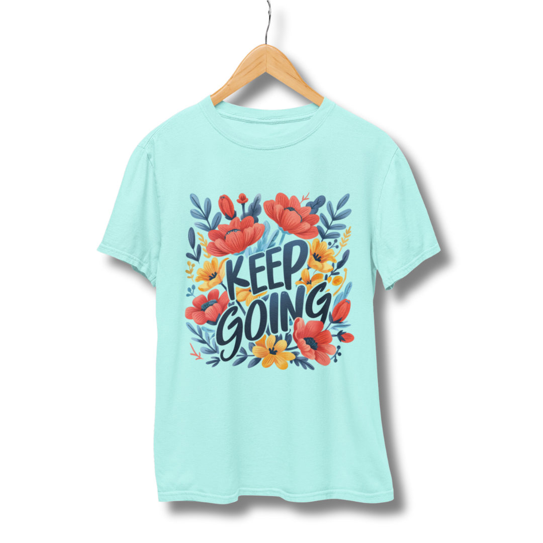 Keep Going Half Sleeve T-Shirt