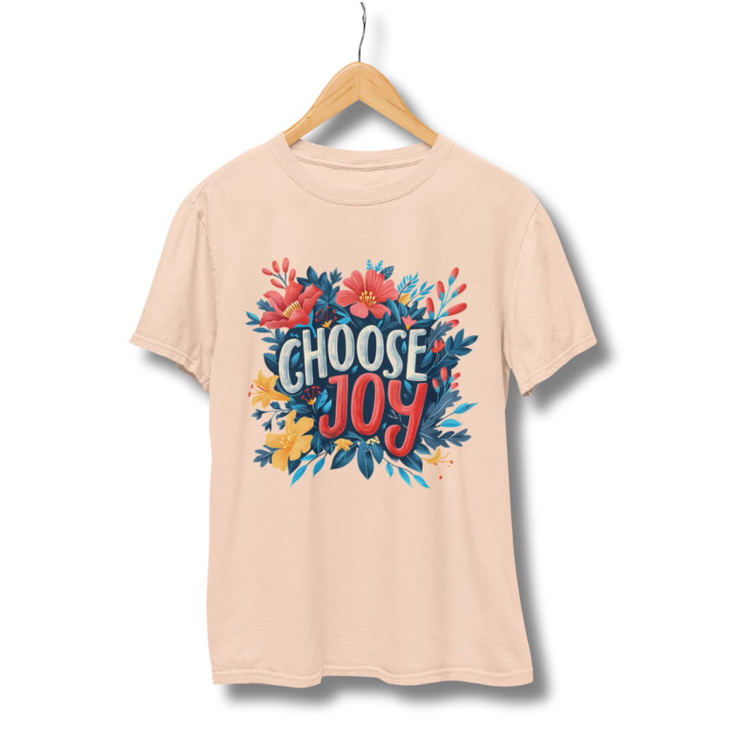 Choose Joy Half Sleeve T-Shirt