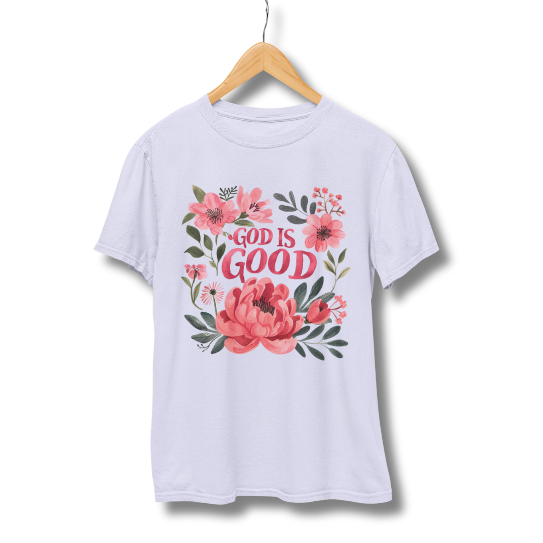 God Is Good Half Sleeve T-Shirt