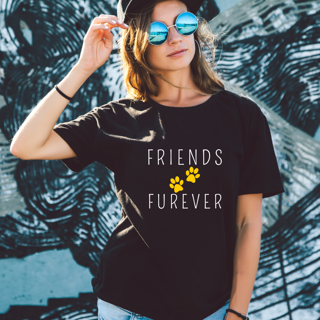 Friends Furever Half Sleeve T-Shirt