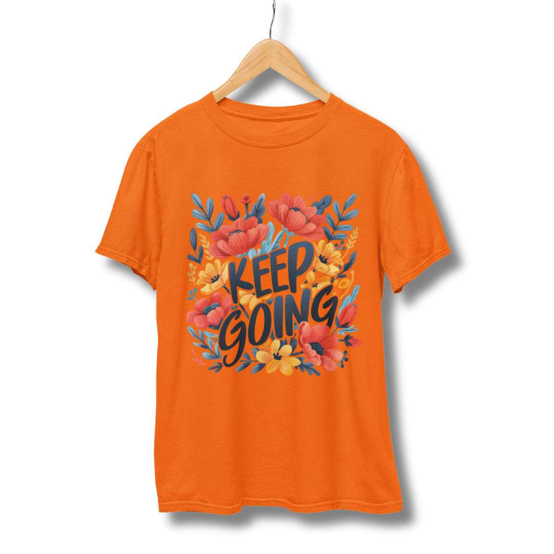 Keep Going Half Sleeve T-Shirt