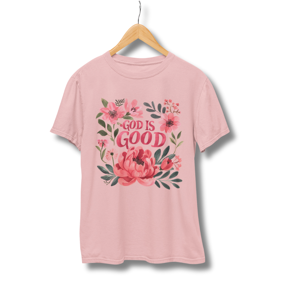 God Is Good Half Sleeve T-Shirt
