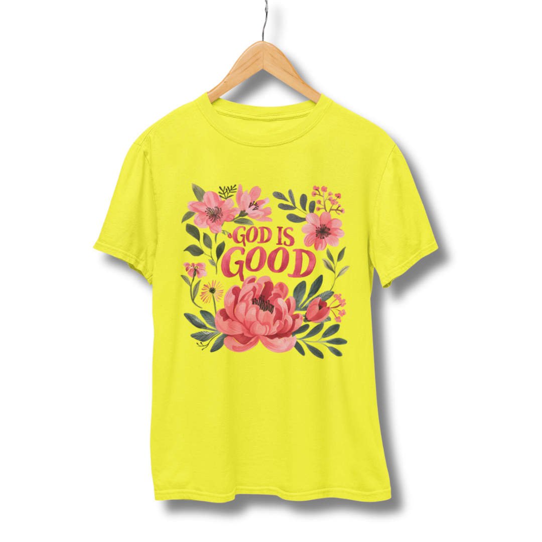 God Is Good Half Sleeve T-Shirt