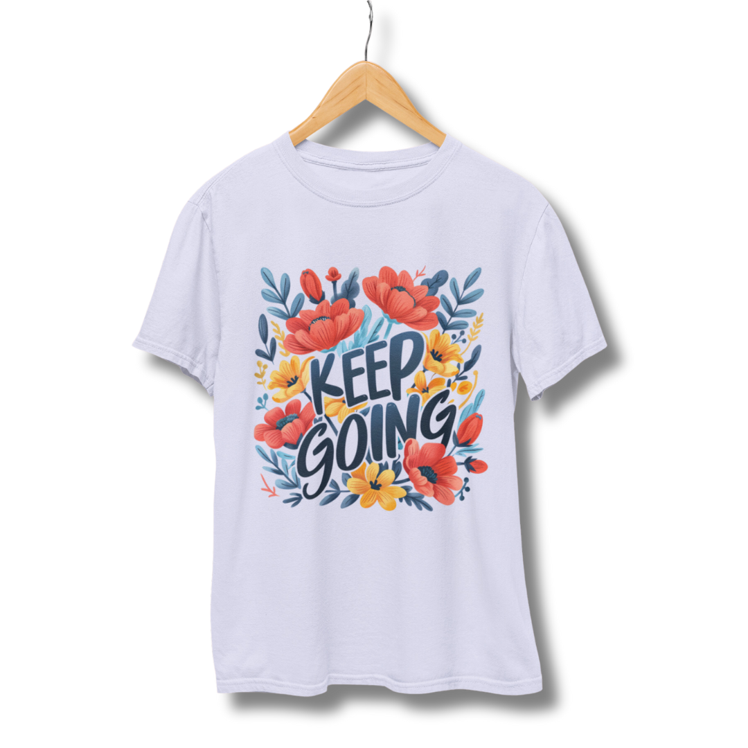Keep Going Half Sleeve T-Shirt