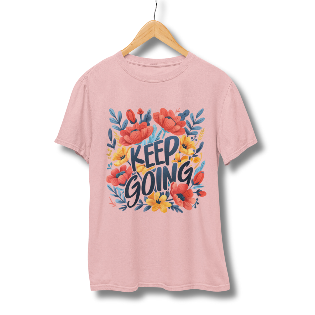 Keep Going Half Sleeve T-Shirt