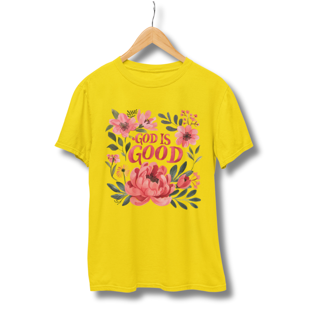 God Is Good Half Sleeve T-Shirt