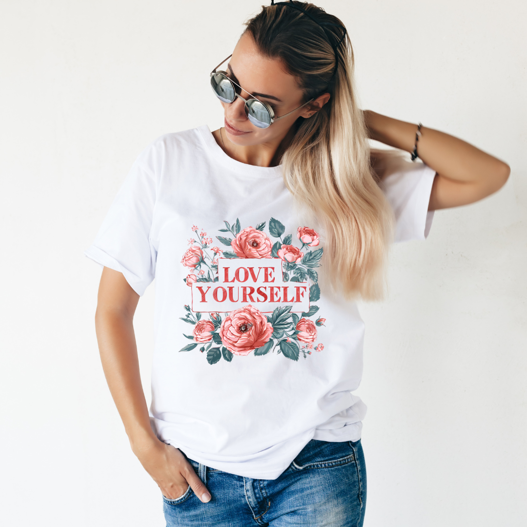 Love Yourself Half Sleeve T-Shirt