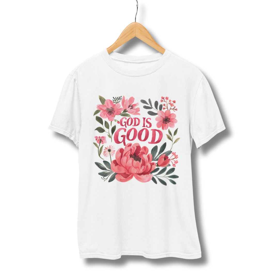 God Is Good Half Sleeve T-Shirt