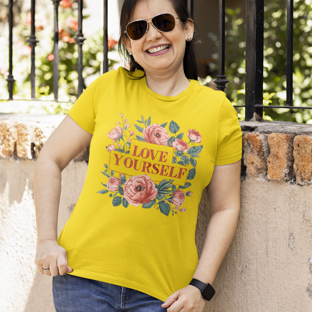 Love Yourself Half Sleeve T-Shirt