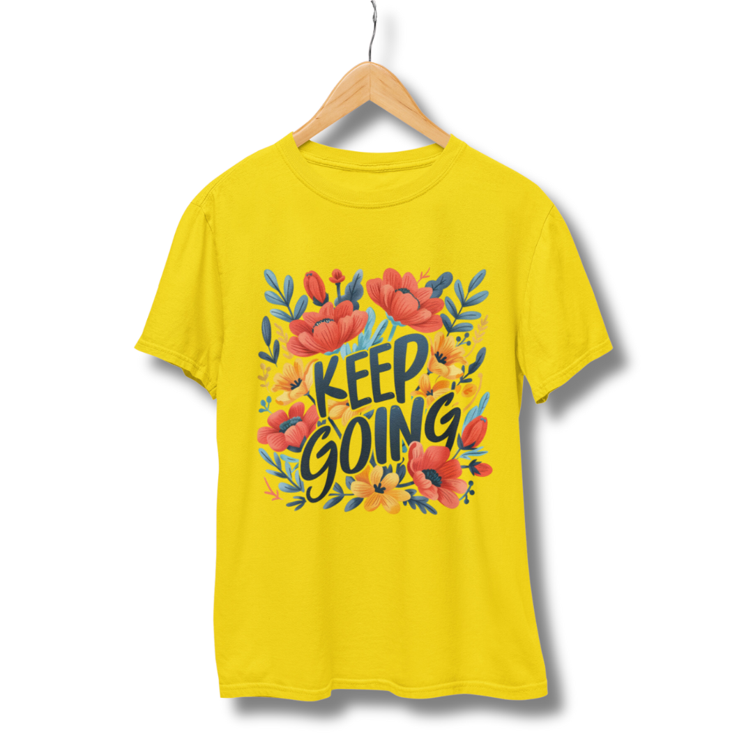 Keep Going Half Sleeve T-Shirt