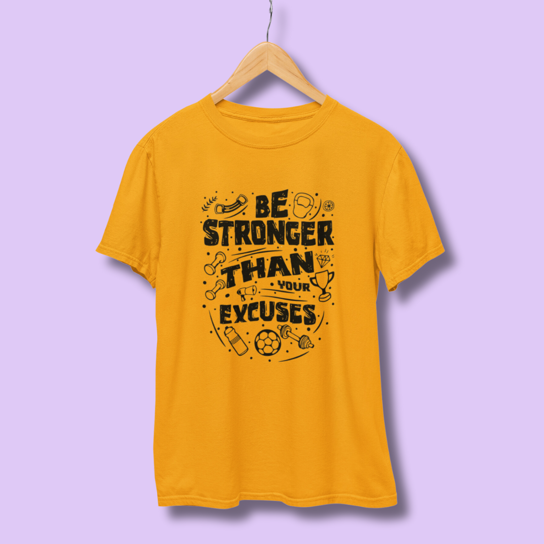 Be Stronger Half Sleeve T-Shirt