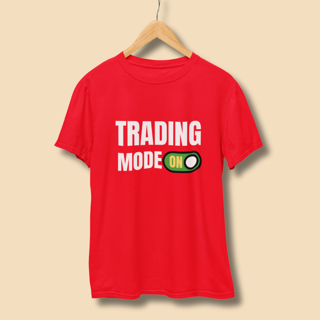 Trading Mode On Half Sleeve T-Shirt