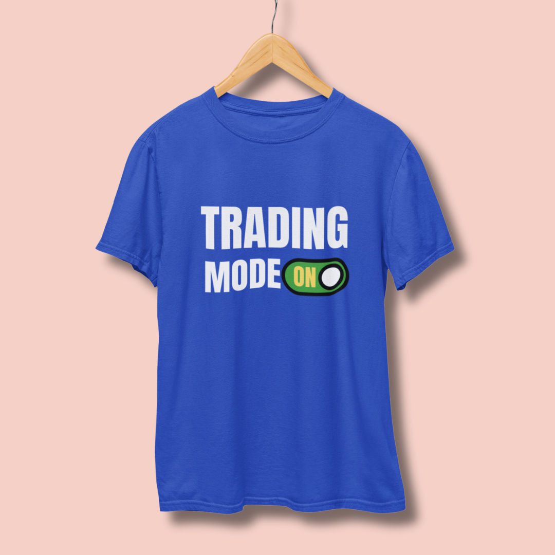 Trading Mode On Half Sleeve T-Shirt