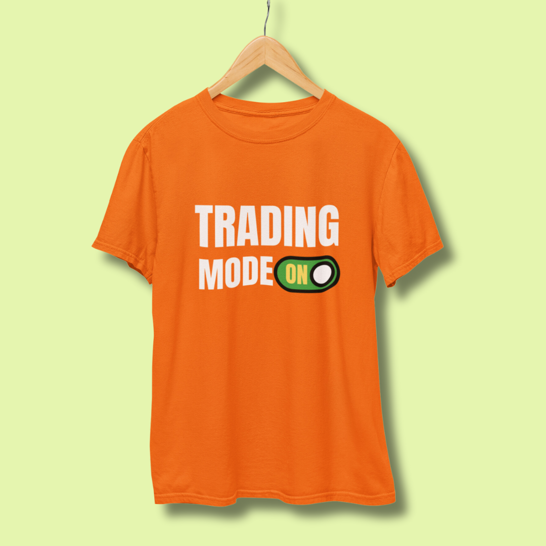 Trading Mode On Half Sleeve T-Shirt