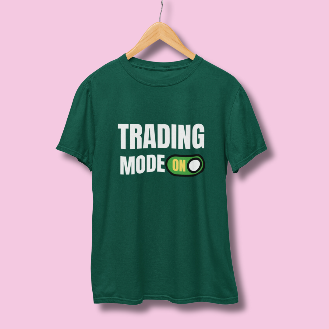 Trading Mode On Half Sleeve T-Shirt