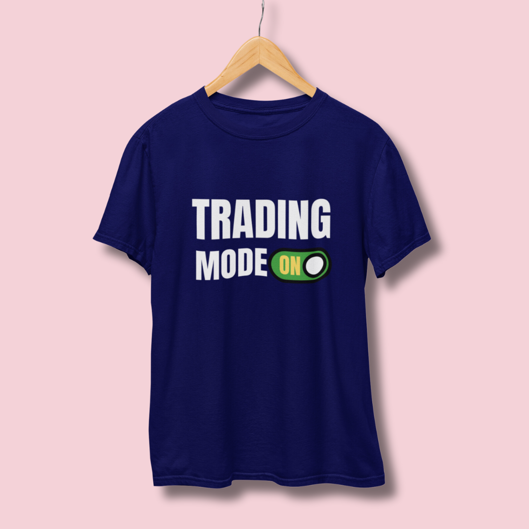 Trading Mode On Half Sleeve T-Shirt
