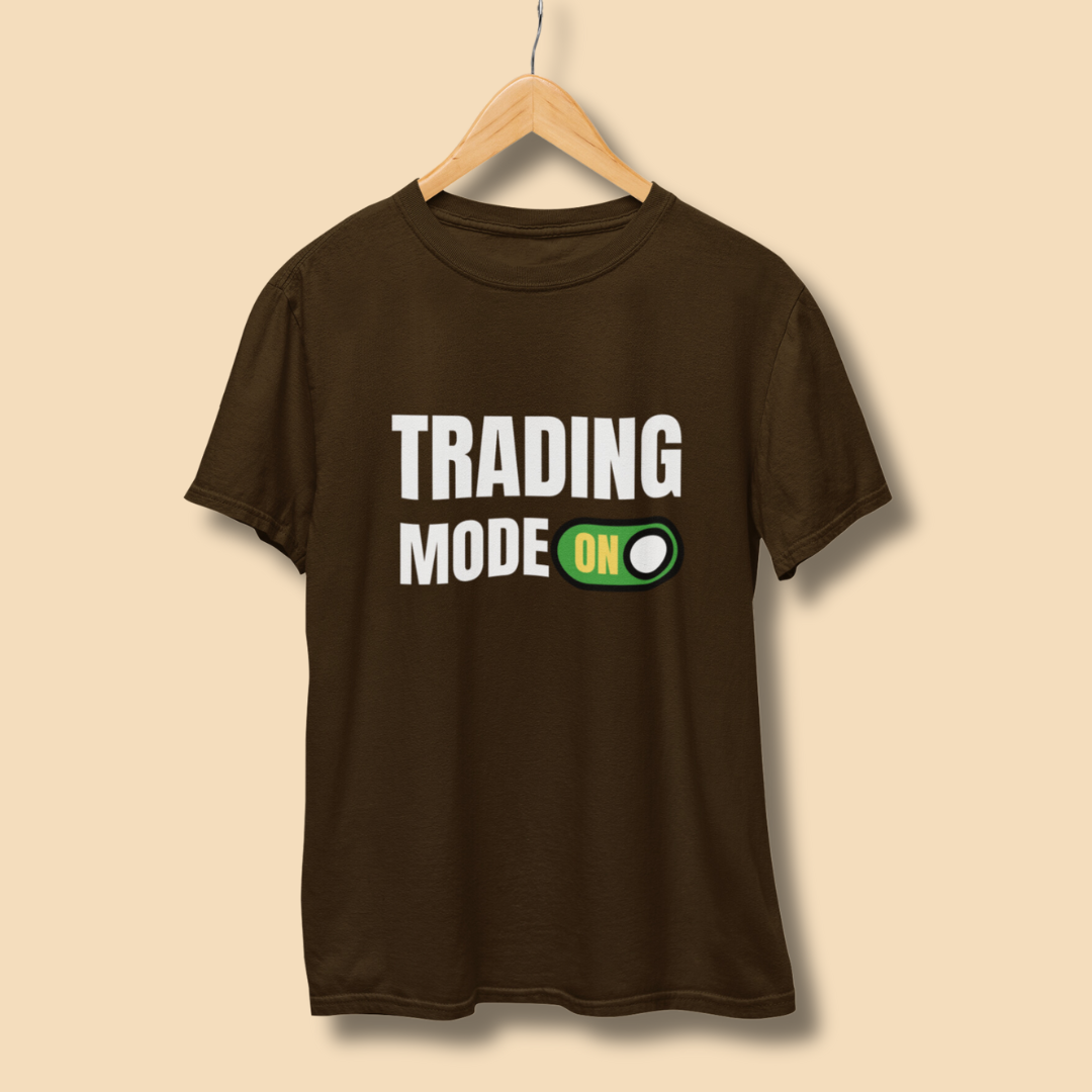 Trading Mode On Half Sleeve T-Shirt