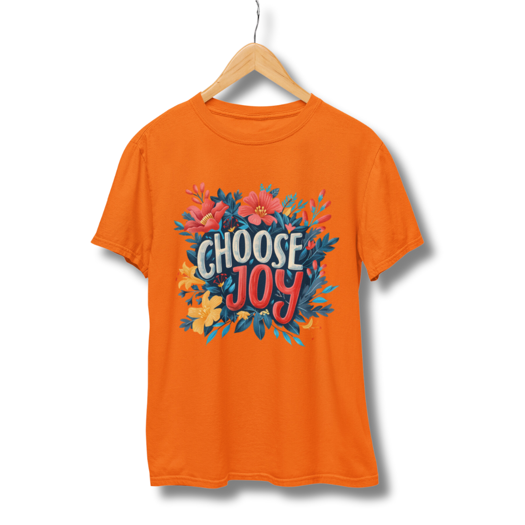 Choose Joy Half Sleeve T-Shirt