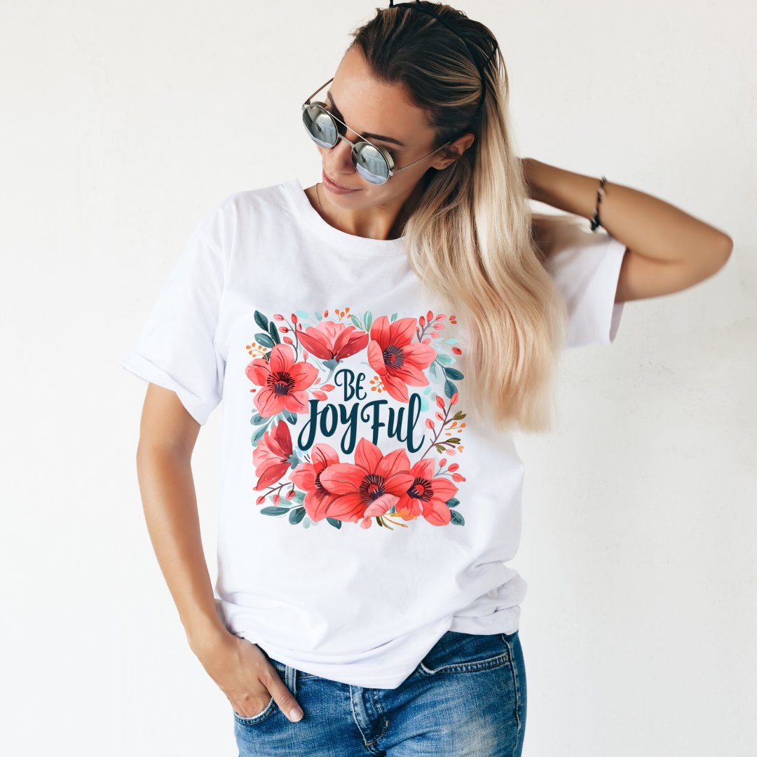 Be Joyful Half Sleeve T-Shirt