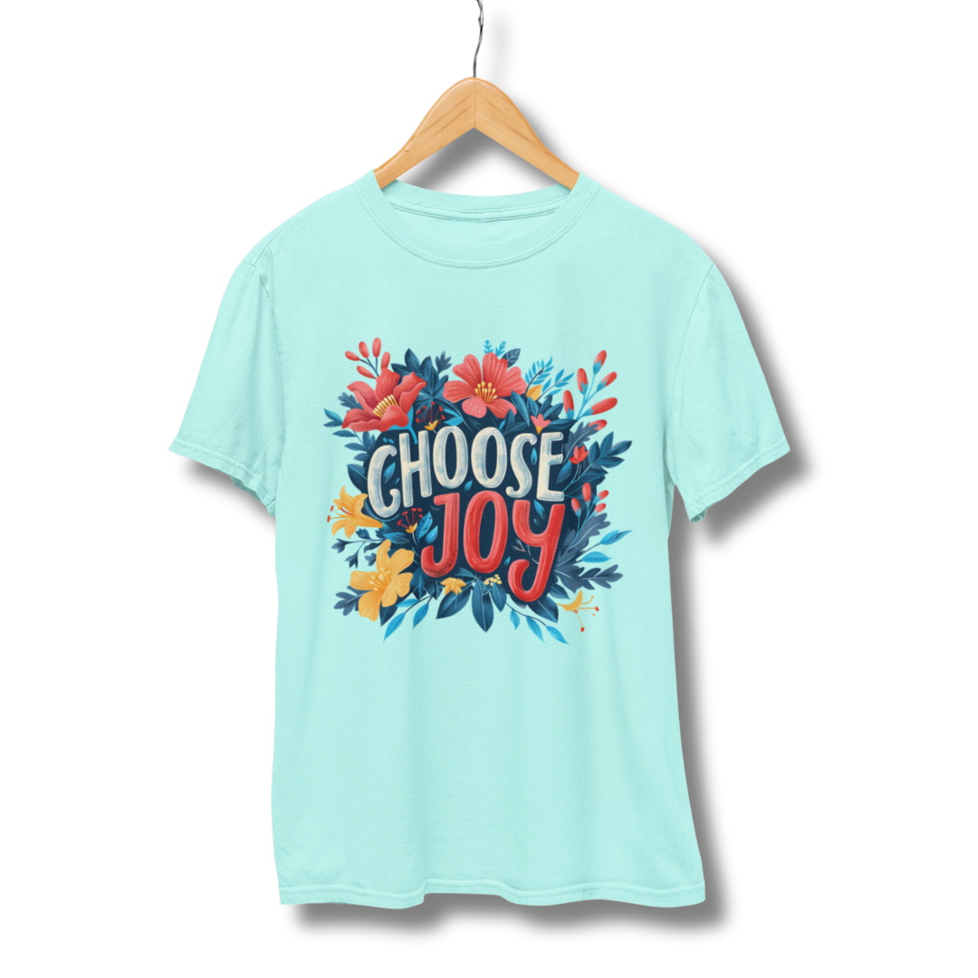 Choose Joy Half Sleeve T-Shirt