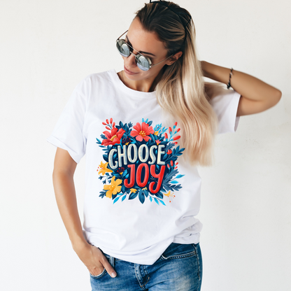 Choose Joy Half Sleeve T-Shirt