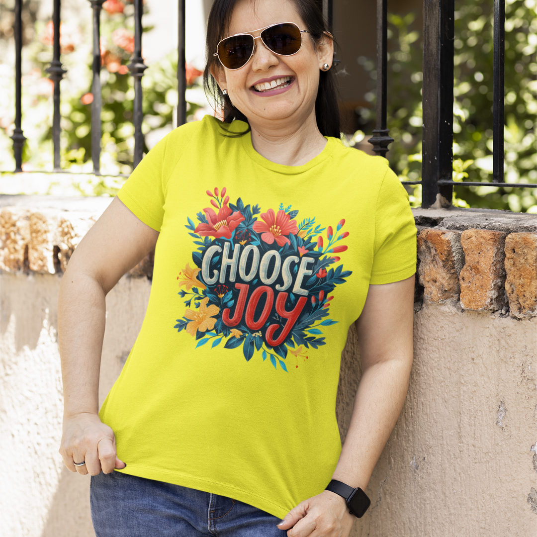 Choose Joy Half Sleeve T-Shirt