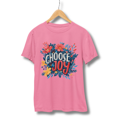 Choose Joy Half Sleeve T-Shirt