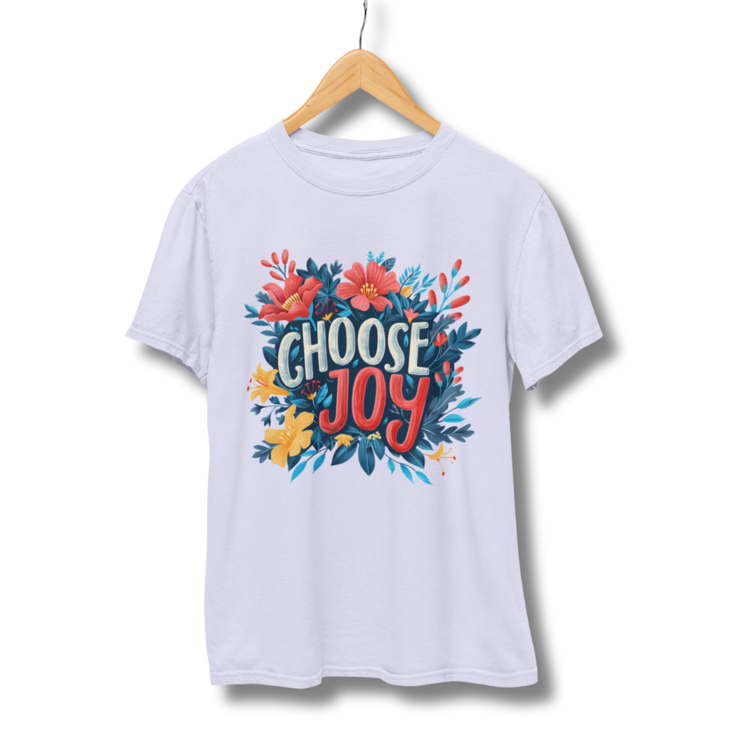 Choose Joy Half Sleeve T-Shirt