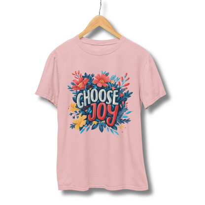 Choose Joy Half Sleeve T-Shirt