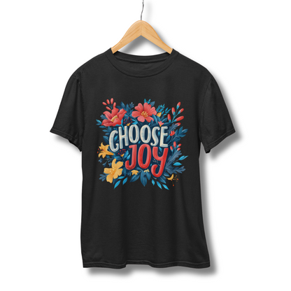 Choose Joy Half Sleeve T-Shirt