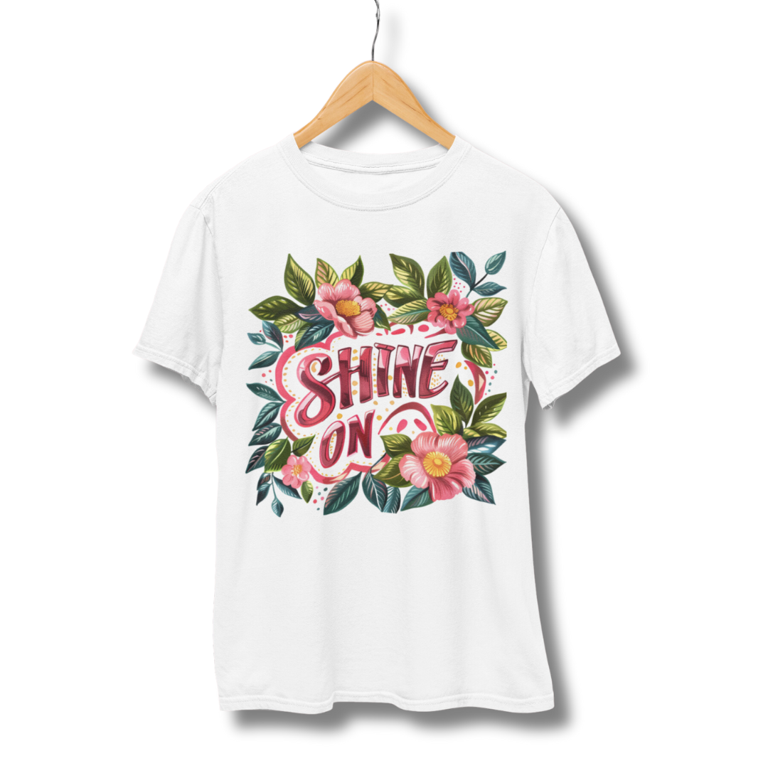 Shine On Half Sleeve T-Shirt