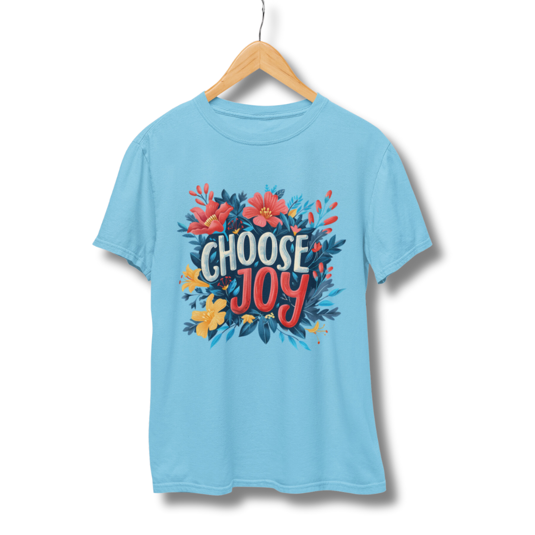 Choose Joy Half Sleeve T-Shirt