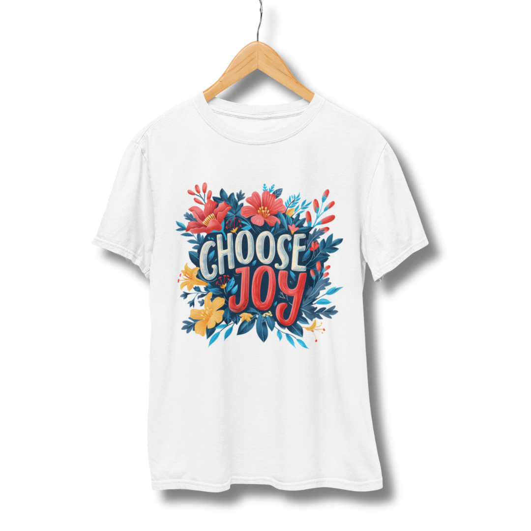 Choose Joy Half Sleeve T-Shirt
